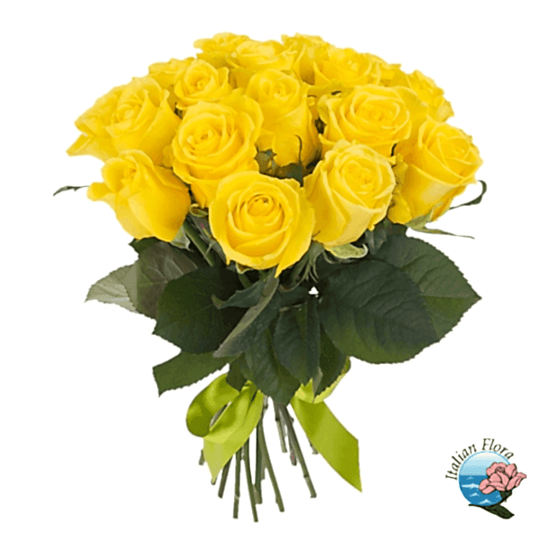 Bouquet of yellow roses