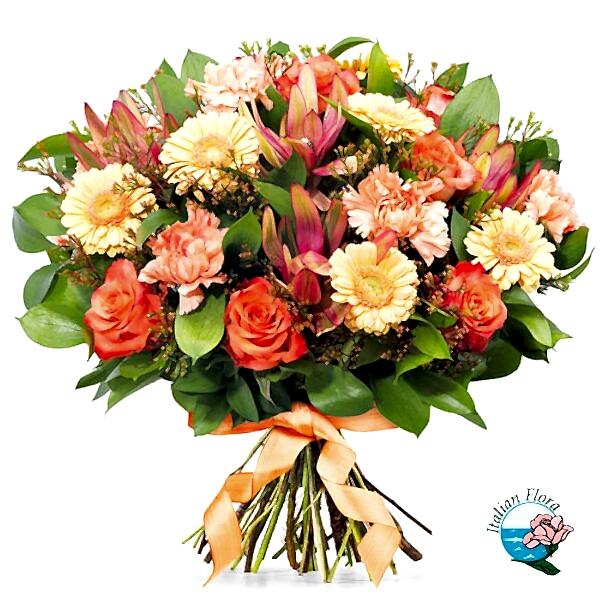 Bouquet of orange flowers