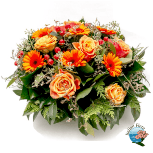 Orange Funeral Arrangement